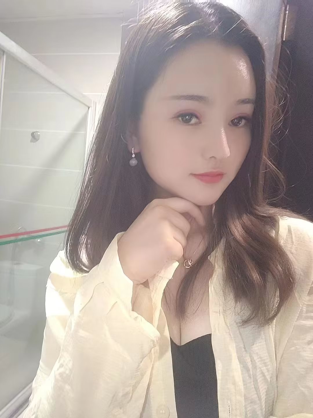 温江的一个漂亮小姐姐