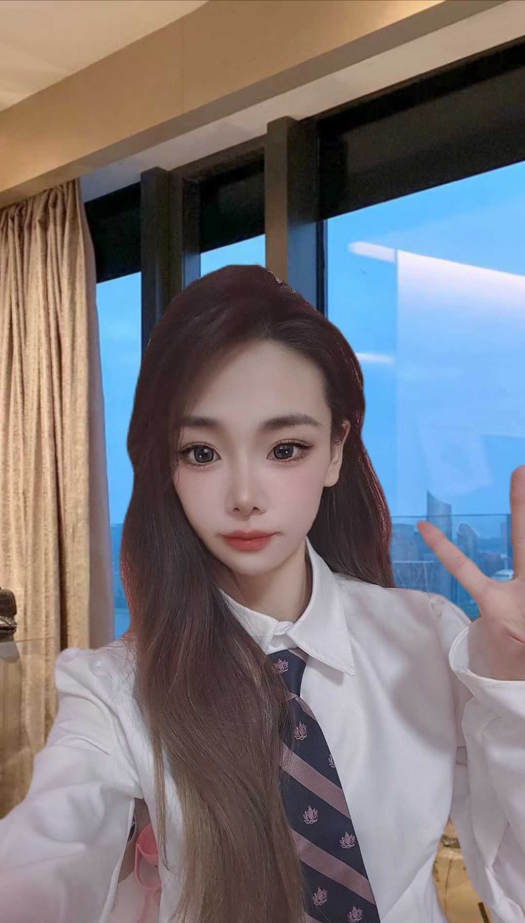 22嫩妹子 腿是真长啊