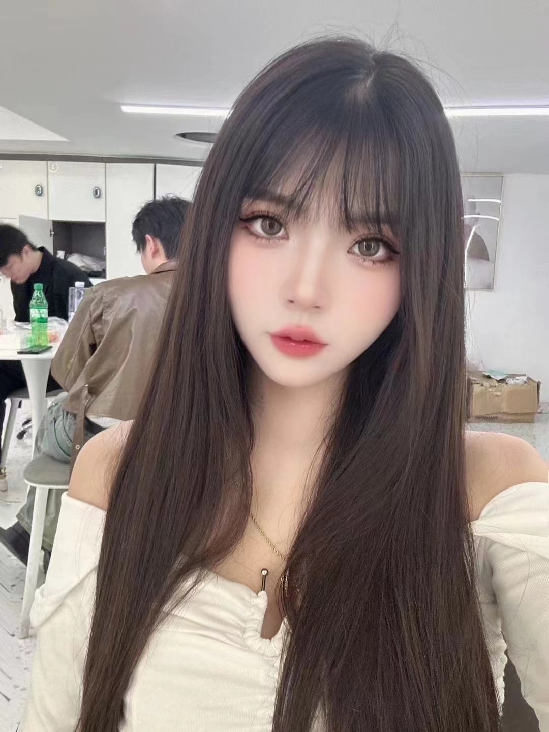 清纯精致脸 身体柔软温