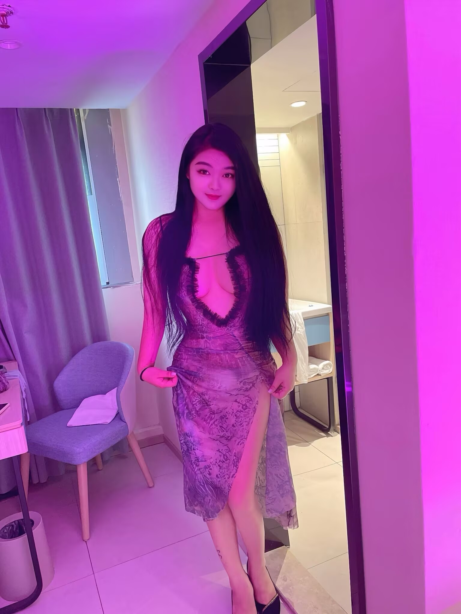 妹子服务一级棒，水多胸大