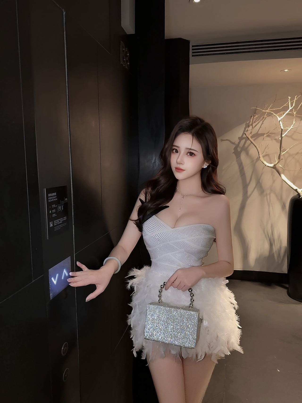 短暂停留金融区御姐