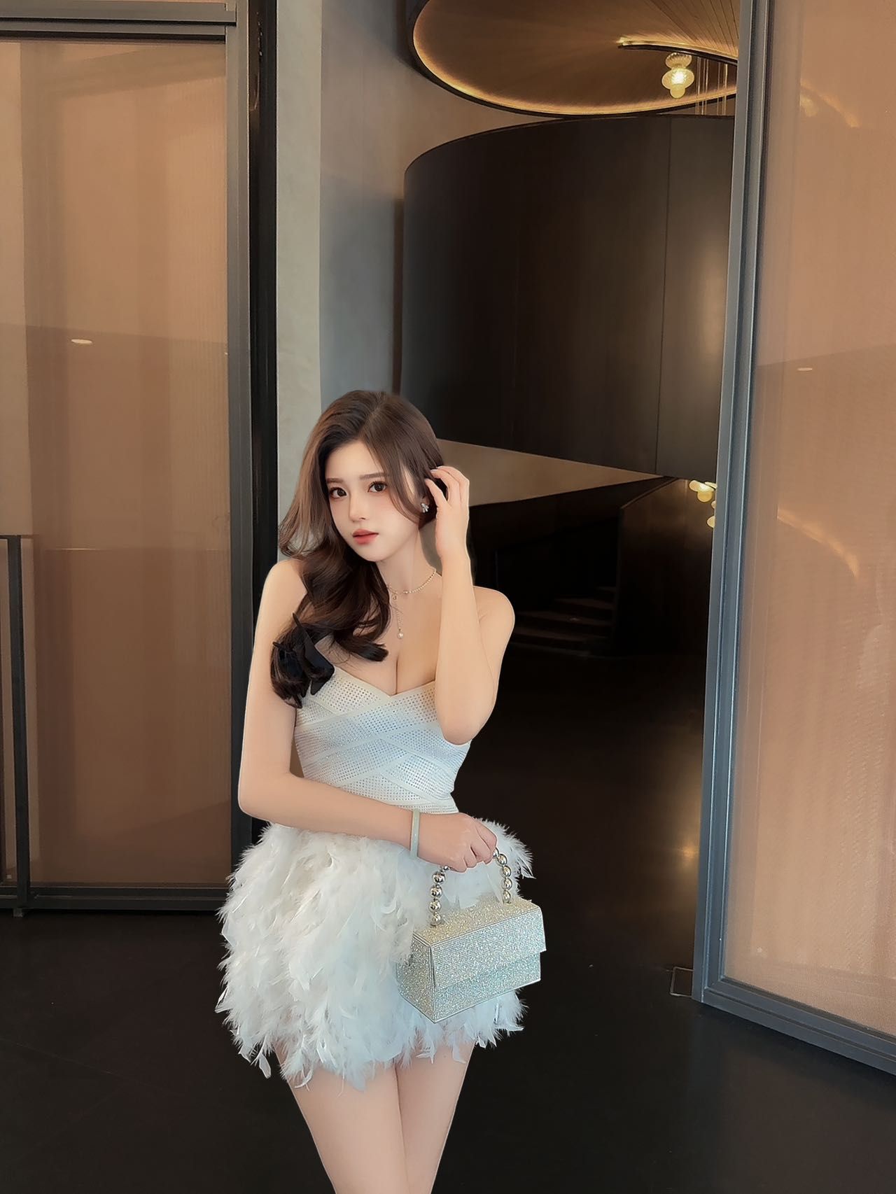 短暂停留金融区御姐