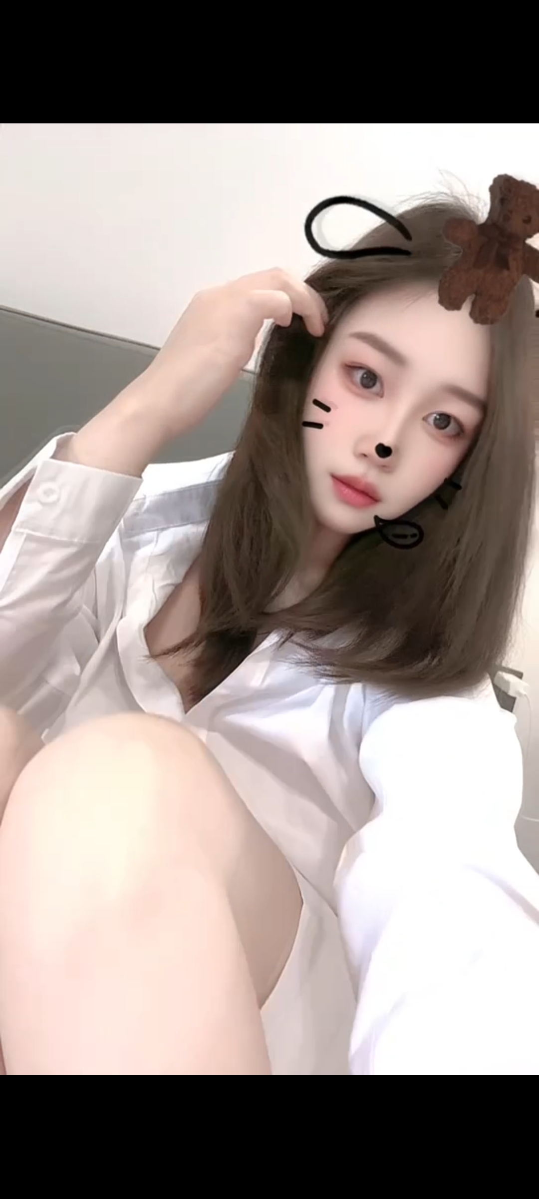 南山长腿美女