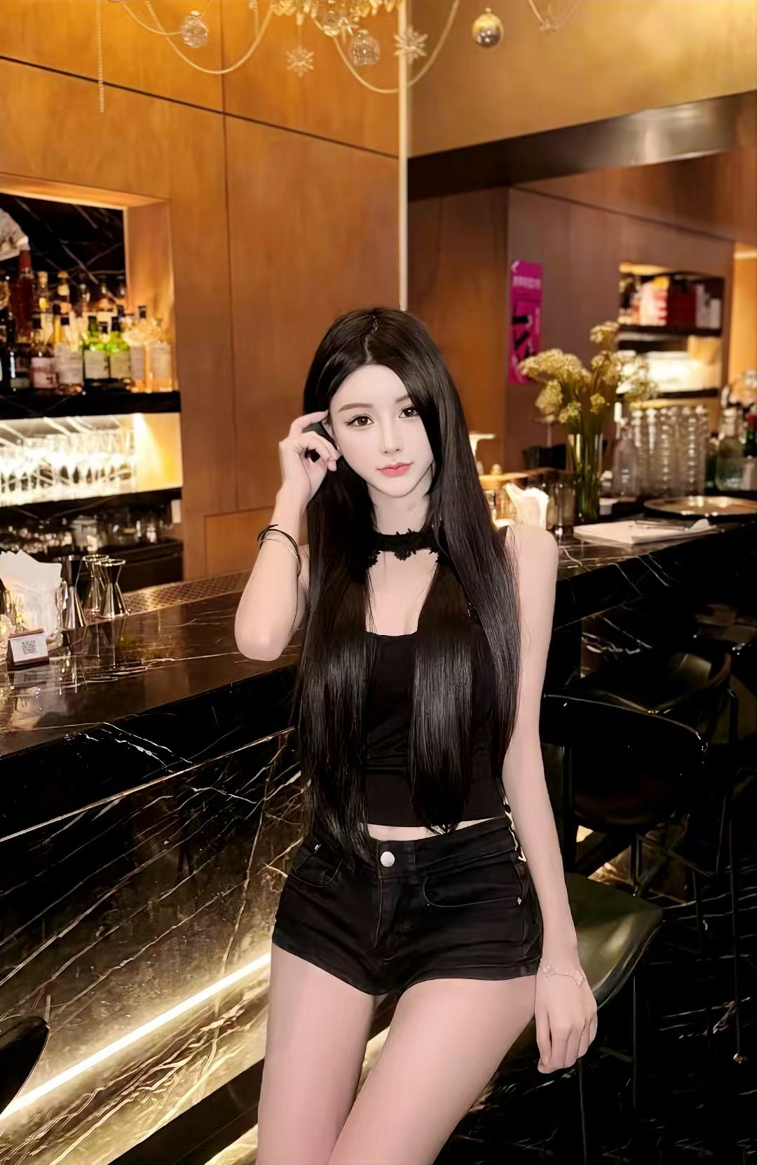 宝安美腿小网红coco
