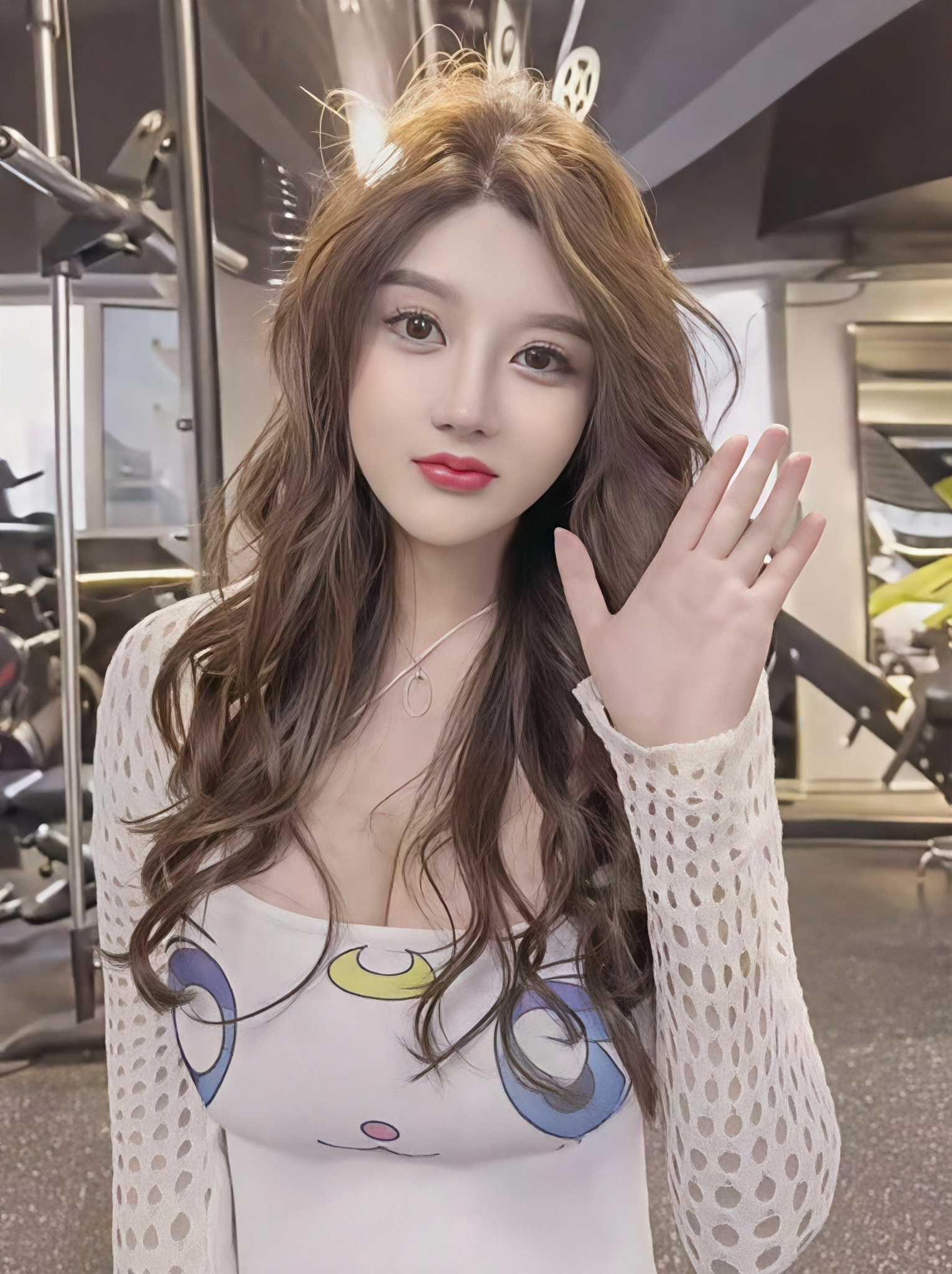 小冉在保定 体验真e杯姐姐