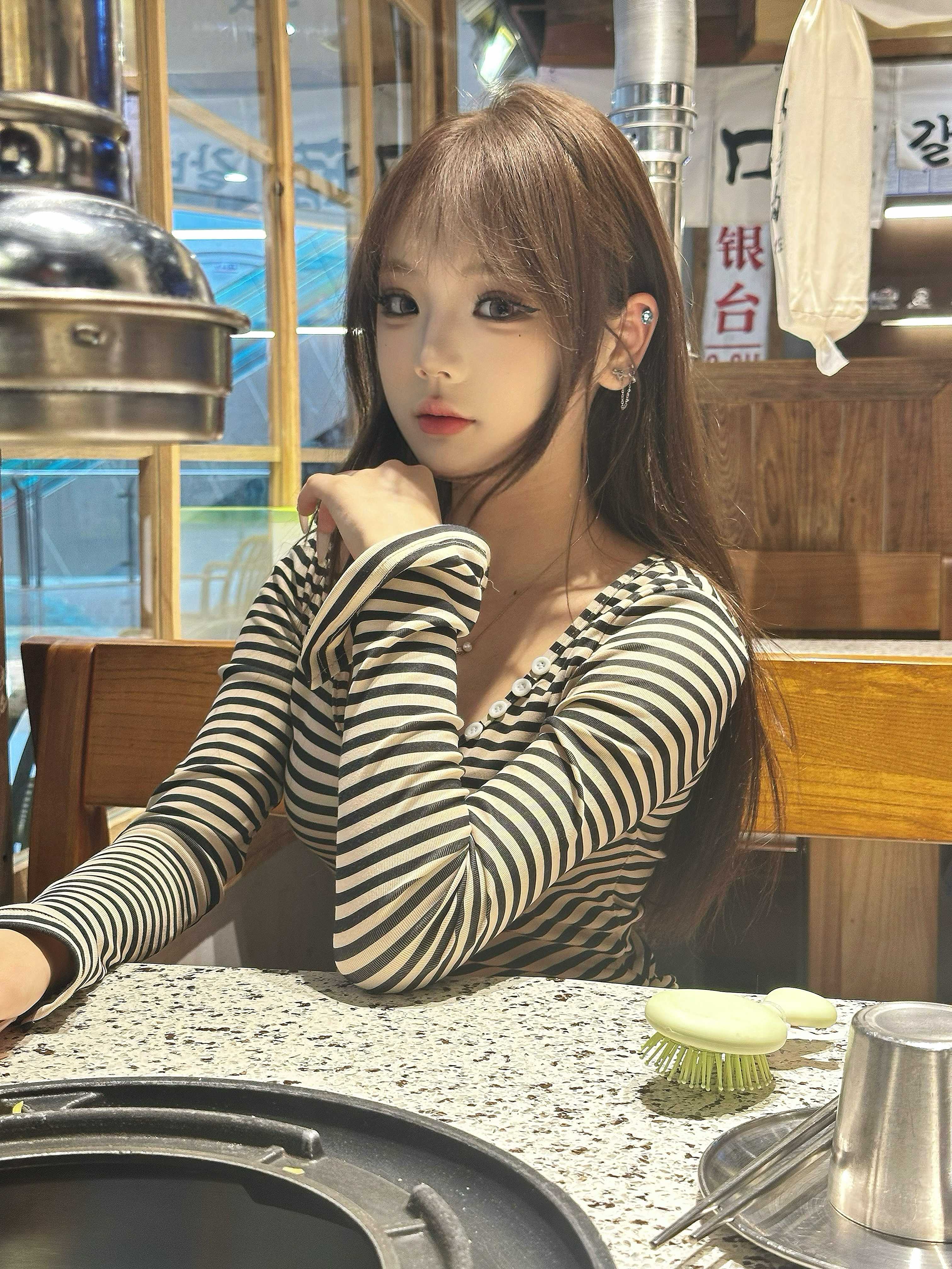 放假出来兼职的学生