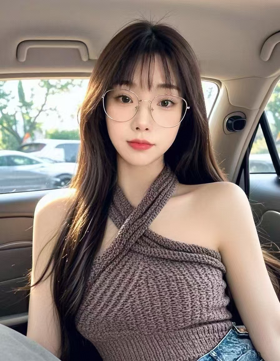 惠山白嫩眼镜妞萌萌