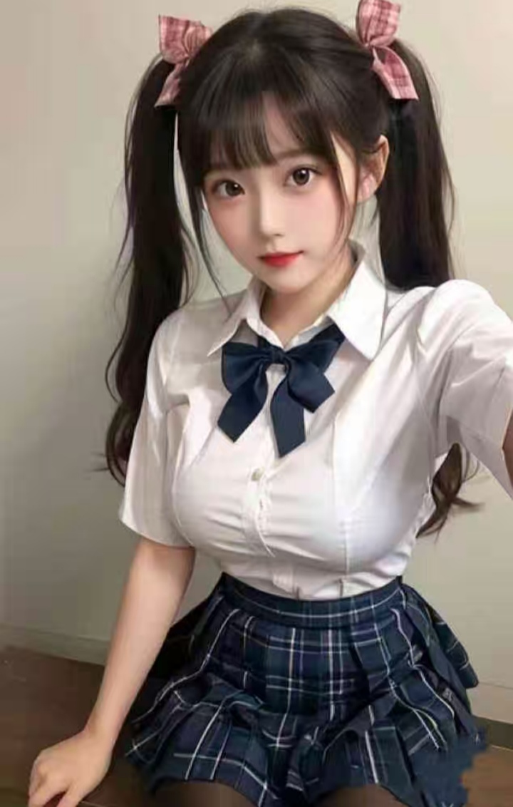 童颜巨乳制服甜妹琴儿