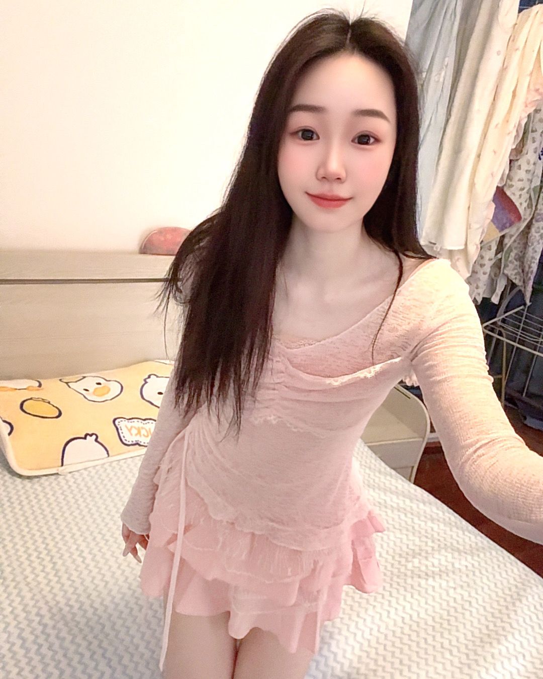 兼职的嫩妹 身材很好